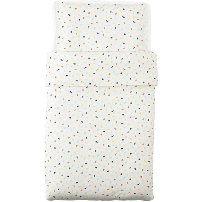 ［FUN SHOP 梵尚時尚精選］IKEA STJÄRNBILD 嬰兒被套附1個枕頭套-細節圖2