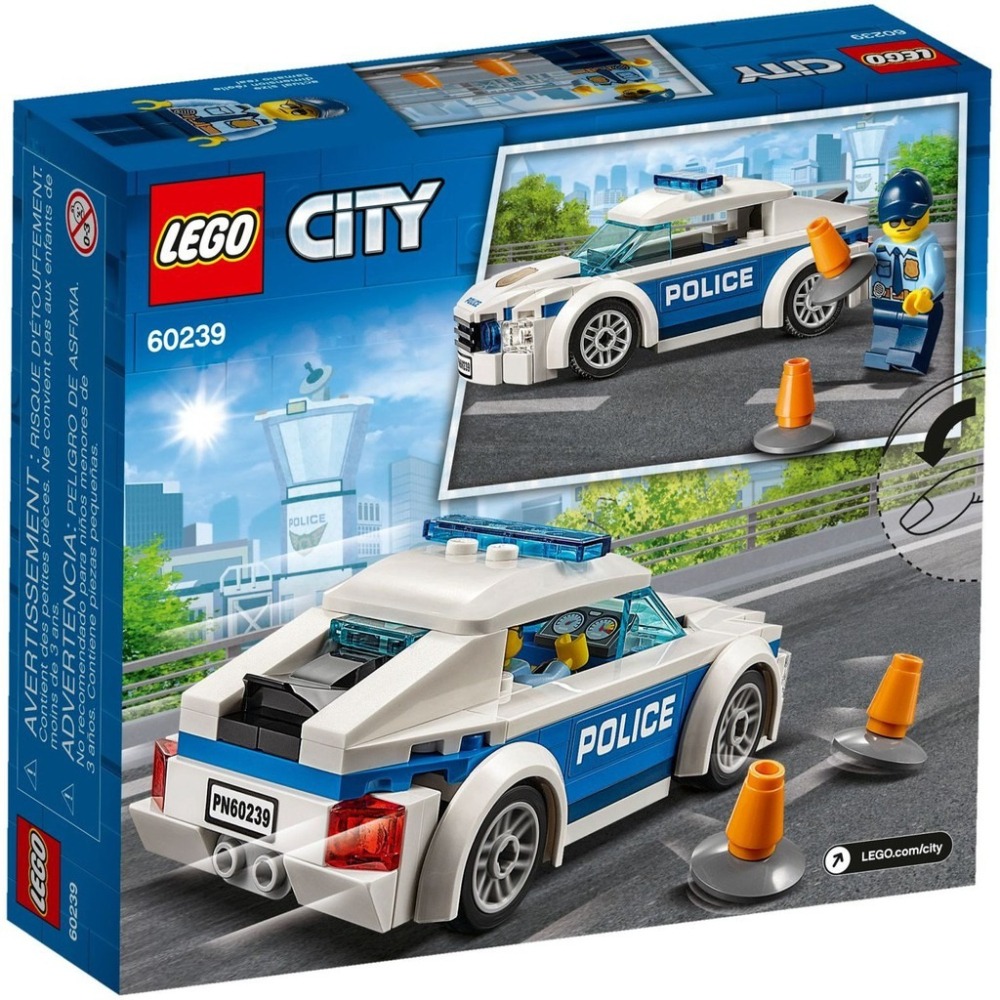 ［FUN SHOP 梵尚時尚精選］LEGO 樂高 60239 CITY系列 警察巡邏車-細節圖4