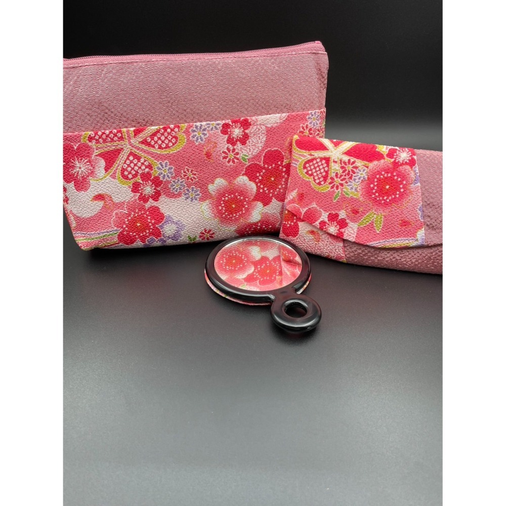 ［FUN SHOP 梵尚時尚精選］ 日本京都 鞠小路工房 化妝包三件組-細節圖2