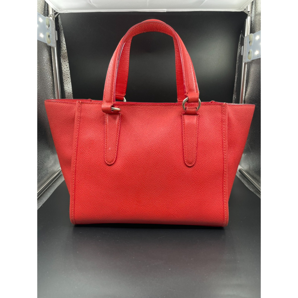 ［FUN SHOP 梵尚時尚精選］COACH 女仕 手提/斜背包 防刮皮革-細節圖6