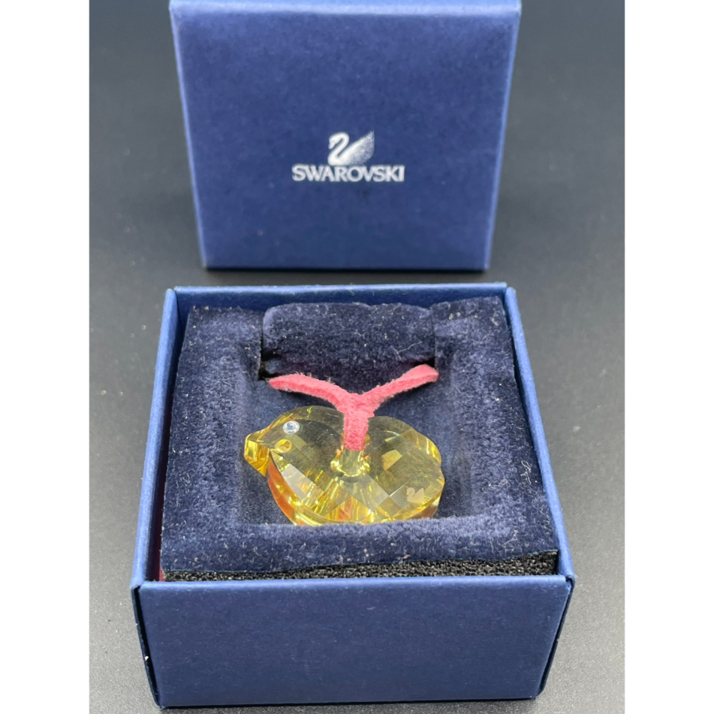 ［FUN SHOP 梵尚時尚精選］Swarovski 施華洛世奇水晶 小鳥 黃水晶 項鍊 精品 珠寶-細節圖5