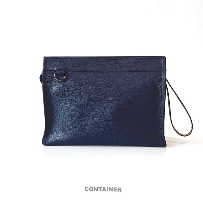 ［FUN SHOP 梵尚時尚精選］bangkok container 海軍藍 手拿包-細節圖4