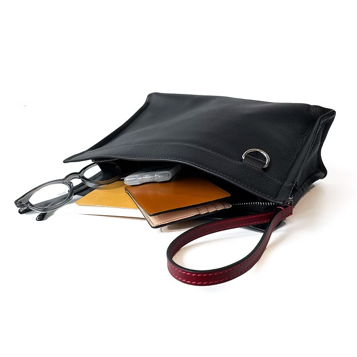 ［FUN SHOP 梵尚時尚精選］bangkok container 海軍藍 手拿包-細節圖6