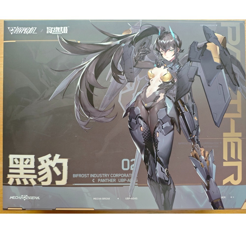 (現貨) 將魂姬 解限機 UBP-A04S 黑豹 機娘 1/10 全新未拆-細節圖2