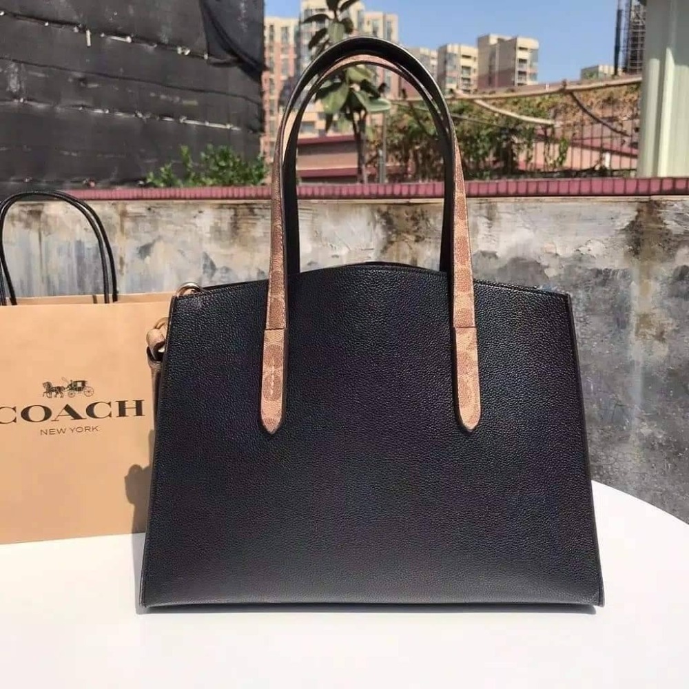 💖母親節禮物💖 COACH 女包  手提 單肩托特包  #女大容量包  #可放筆電平板-細節圖10