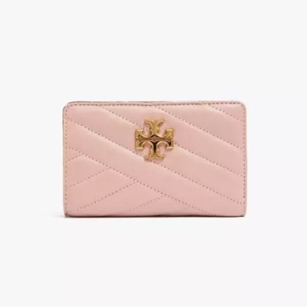 💖母親節禮物💖Tory Burch TB 56607 菱格羊皮女士中夾  精緻小羊皮-細節圖2