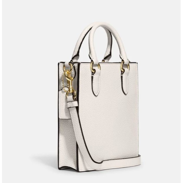 COACH CJ500  迷你托特包    琴譜包  黑色 白色-細節圖3