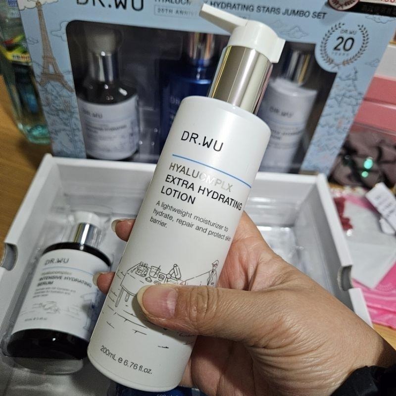 DR.WU玻尿酸保濕精華乳重量版200ml(20280501有效，裸瓶，現貨）-細節圖3
