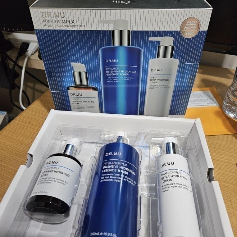 DR.WU 玻尿酸保濕精華化妝水重量版500ML  2024最新版 裸瓶 現貨 ）-細節圖2