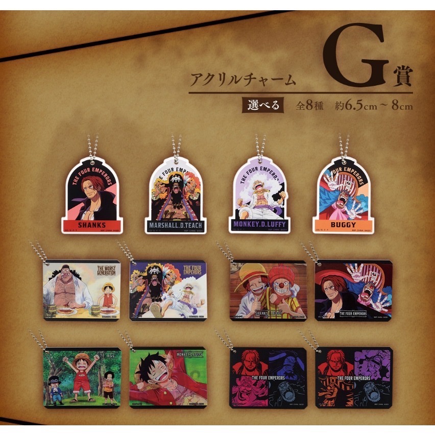 新四皇 海賊王 一番賞 A賞 傑克 B賞 馬歇爾 D賞 小丑巴奇 最後賞 C賞 尼卡 魯夫 E賞 F賞 G賞 H賞 I賞-細節圖8