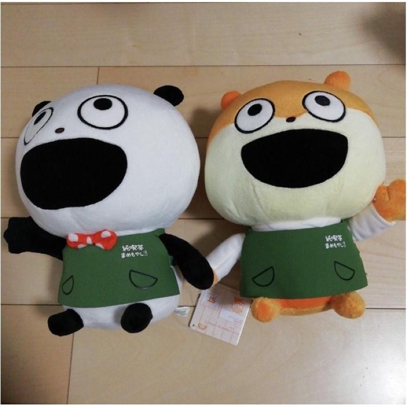 西村裕二 熊貓 倉鼠 老鼠 好心情熊貓 娃娃 純喫茶 綠色制服-細節圖2