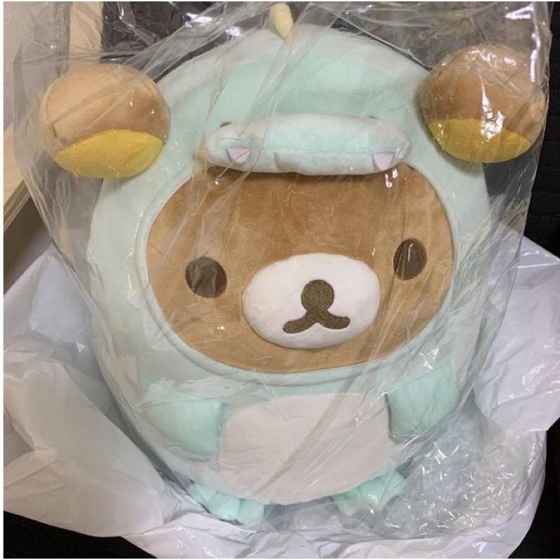 拉拉熊 part50 一番賞 恐龍 娃娃 星星 抱枕-細節圖2