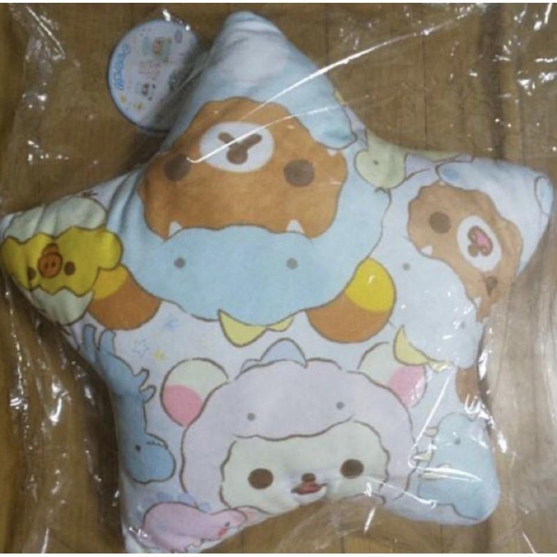 拉拉熊 part50 一番賞 恐龍 娃娃 星星 抱枕-細節圖4