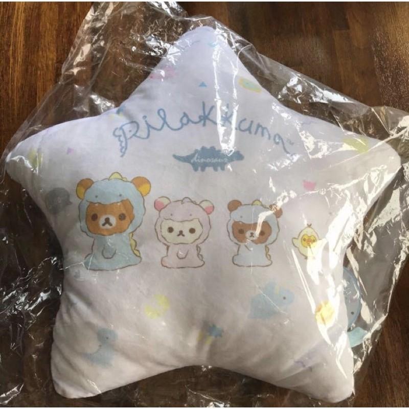 拉拉熊 part50 一番賞 恐龍 娃娃 星星 抱枕-細節圖5