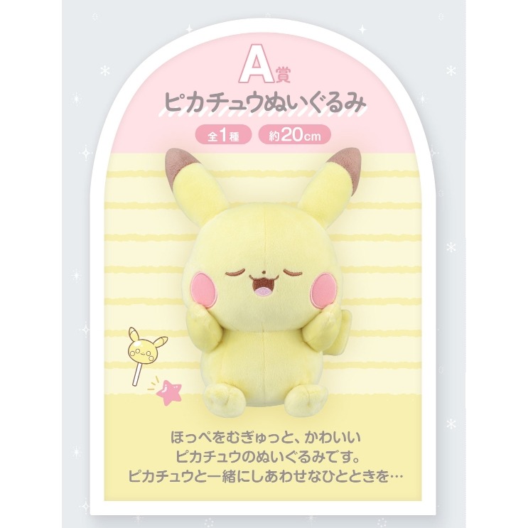 寶可夢 一番賞 B賞波加曼 D賞木木梟 E賞妙喵 C賞炎兔兒 A賞皮卡丘 F賞皮丘 G賞小仙奶 H賞 I賞牙刷架JKL賞-細節圖2