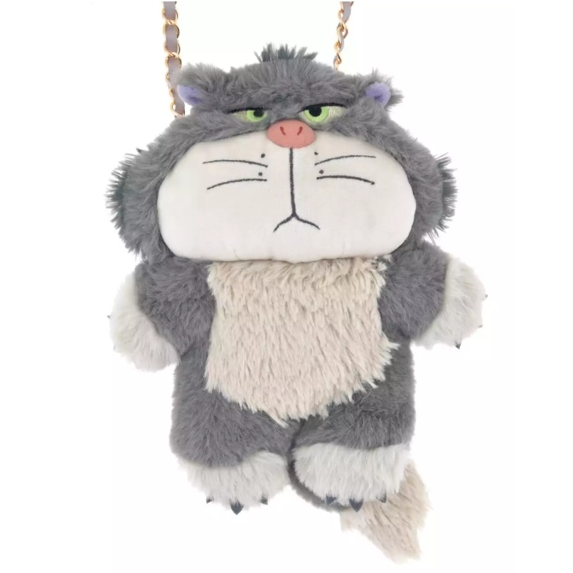 魯斯佛 魯斯法 魯西法 Lucifer 包包 側背包 小廢包 拉鍊包 掛包 灰姑娘 貓 仙履奇緣 迪士尼 Disney-細節圖4