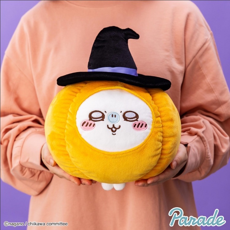 烏薩奇 吉伊卡哇 南瓜 假面 小桃 萬聖節 斧頭 小兔兔 南瓜兔 Big 娃娃 Chiikawa-細節圖2