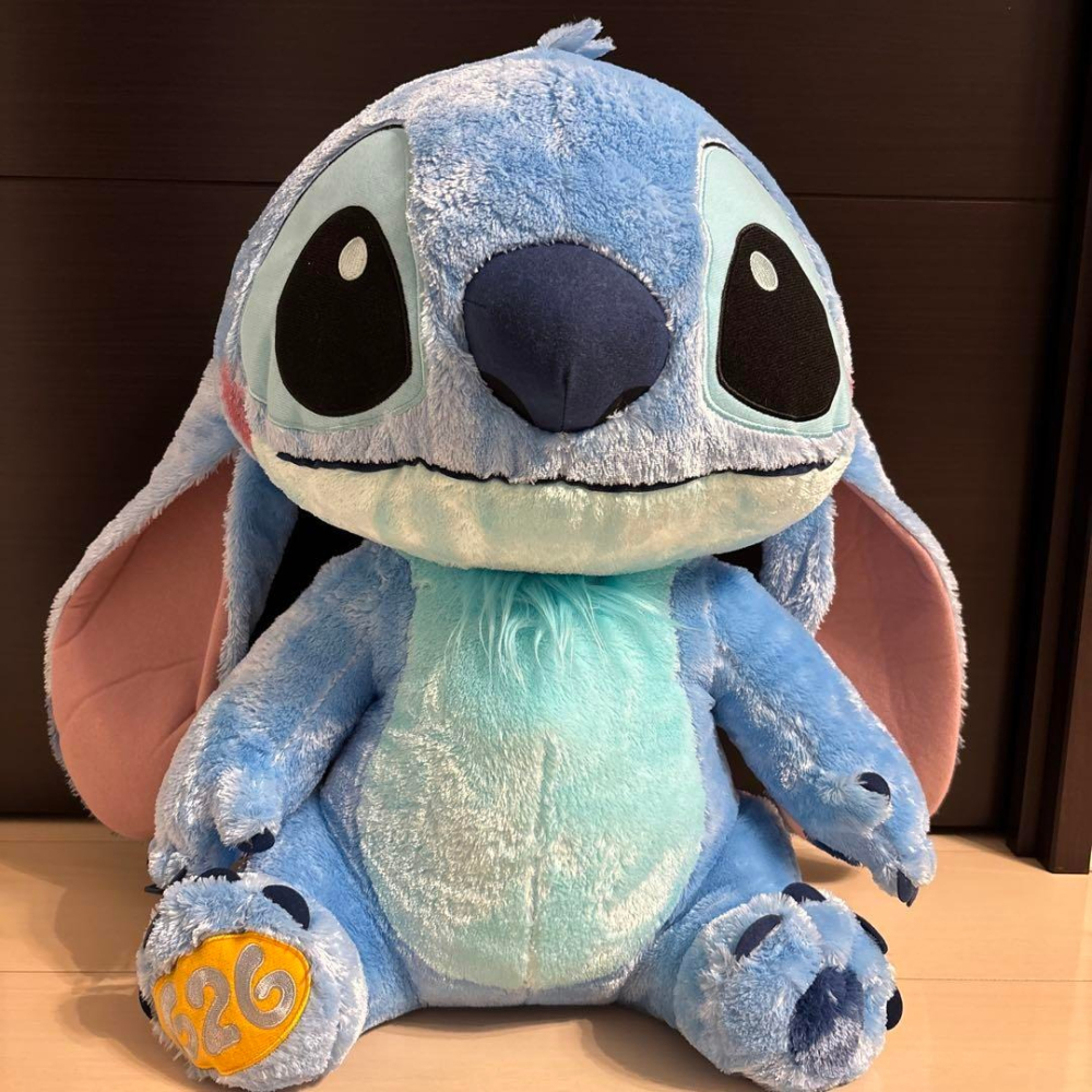 史迪奇 巨無霸 娃娃 626實驗 Stitch 坐姿 星際寶貝 大娃娃 Fuku 迪士尼 Disney-細節圖2