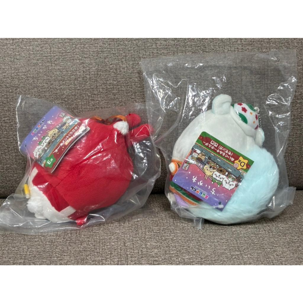 吉伊卡哇 【現貨】 聖誕節 E賞 烏薩奇 小紅帽 小桃 吊飾娃娃-細節圖2