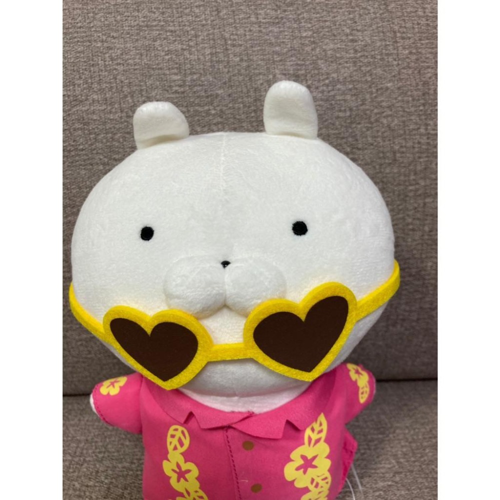 兔丸 小兔 【現貨】 夏威夷 襯衫 愛心眼 娃娃-細節圖2