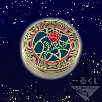 美女與野獸 【現貨】 最後賞 玫瑰 金屬 收納盒 飾品盒 小物盒 貝兒-細節圖2