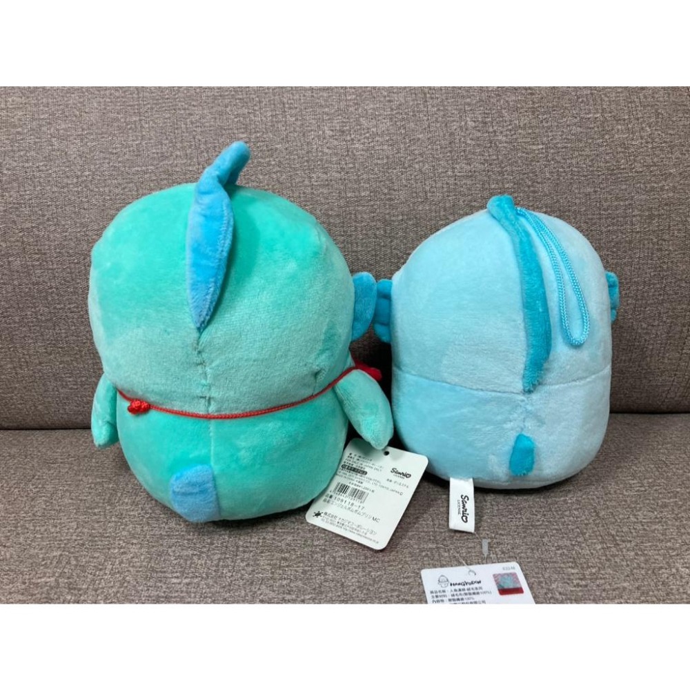 漢頓 【現貨】 娃娃 坐姿 人漁 人魚 背包 章魚包包 三麗鷗-細節圖2