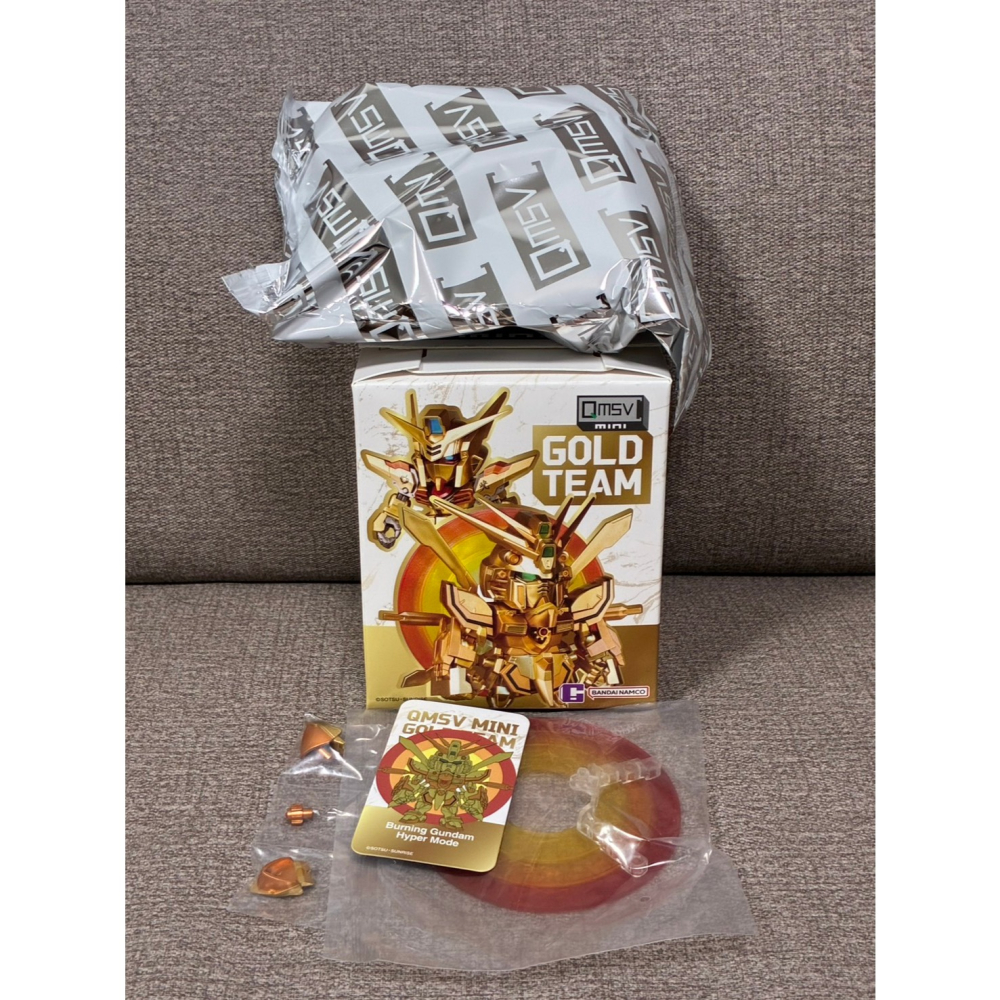 鋼彈 QMSV【現貨】 神鋼彈 金色 曉鋼彈 初鋼彈 RX78 薩克 盲盒 盒玩 迷你鋼彈-細節圖5