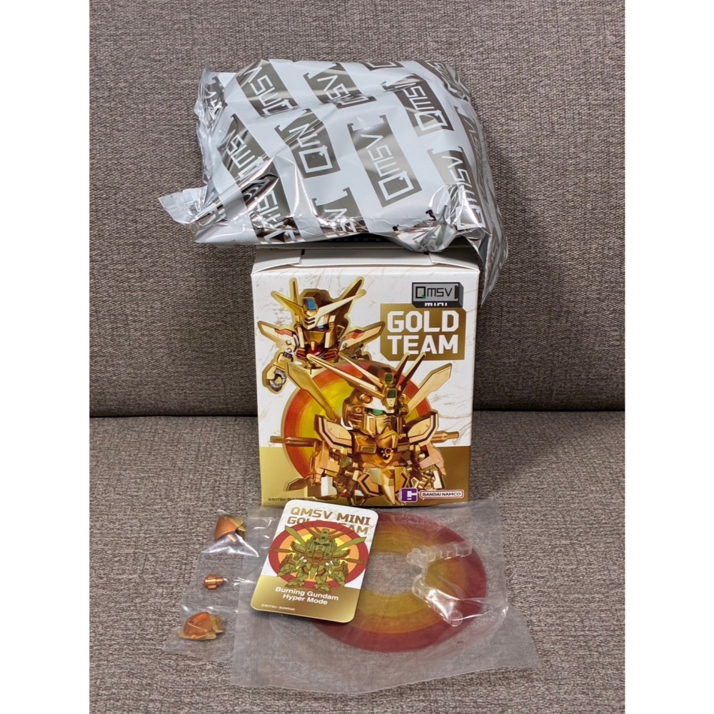 鋼彈 QMSV【現貨】 神鋼彈 金色 曉鋼彈 初鋼彈 RX78 薩克 盲盒 盒玩 迷你鋼彈-細節圖5