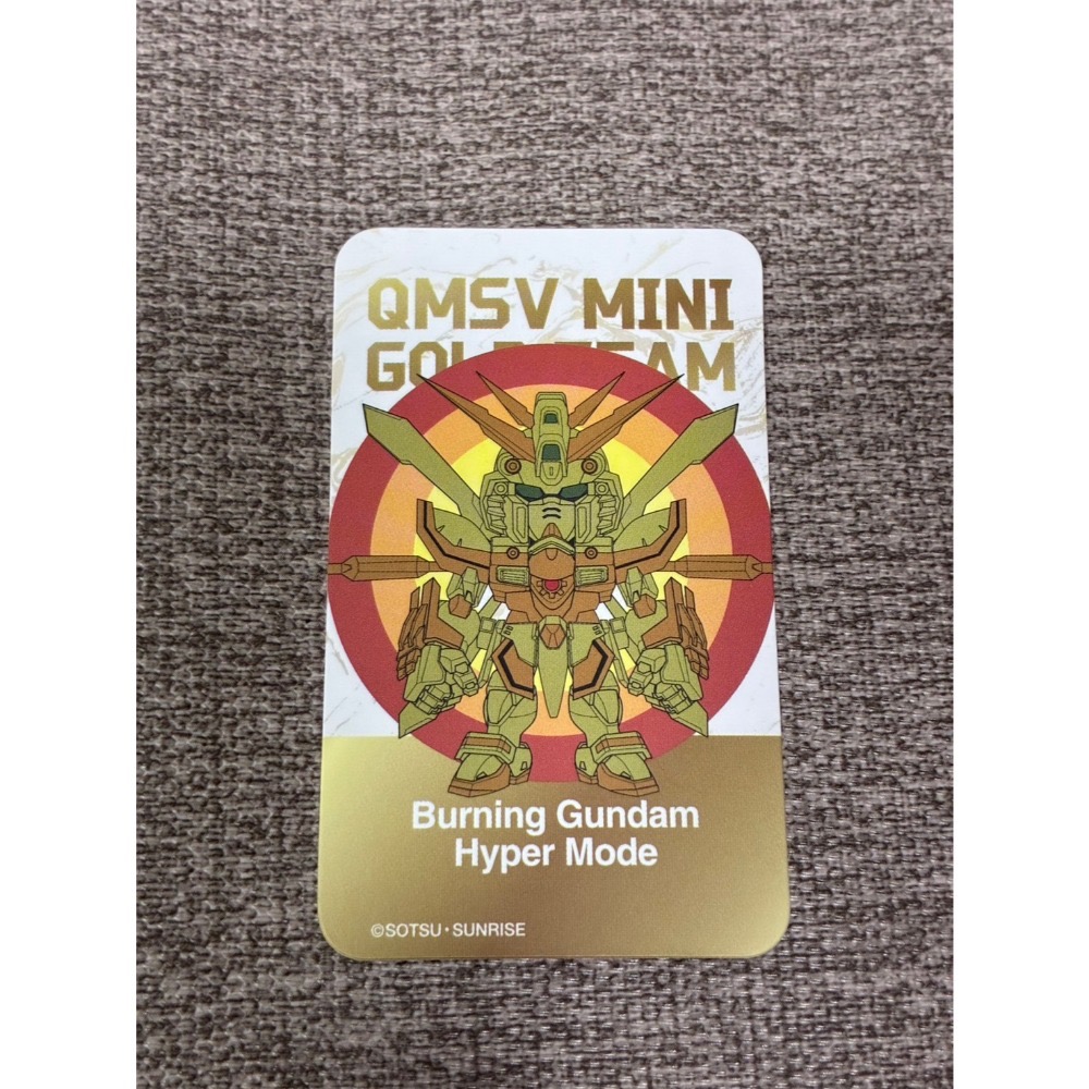 鋼彈 QMSV【現貨】 神鋼彈 金色 曉鋼彈 初鋼彈 RX78 薩克 盲盒 盒玩 迷你鋼彈-規格圖5