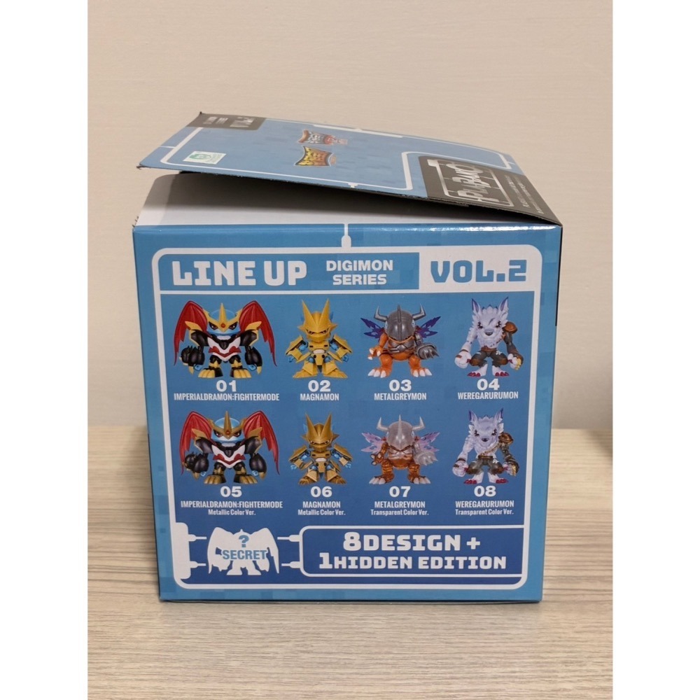 數碼寶貝 2代 vol.2【現貨】 透明 彩透 獸人加魯魯 8號 機械暴龍獸 7號 盲盒 盒玩 Plabako 萬代南夢-細節圖2