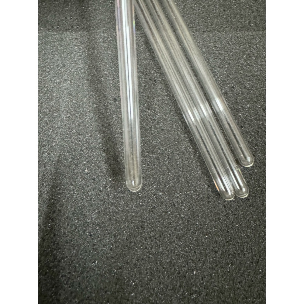 感溫棒 6*25cm 玻璃試管 玻璃管 可客製化規格 平口試管-細節圖2