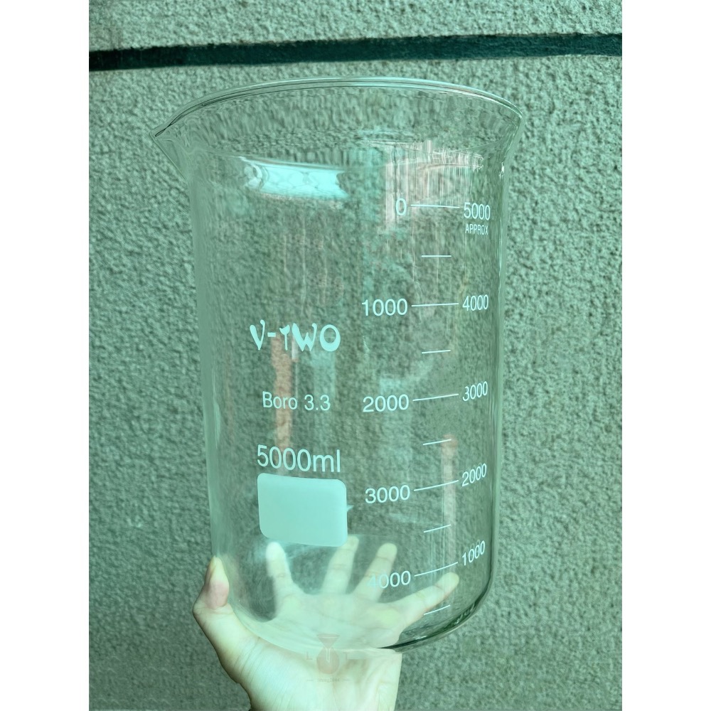 玻璃燒杯5000ml 玻璃燒杯 低型燒杯 刻度燒杯 另有1000-3000ml 立騰玻璃-細節圖2