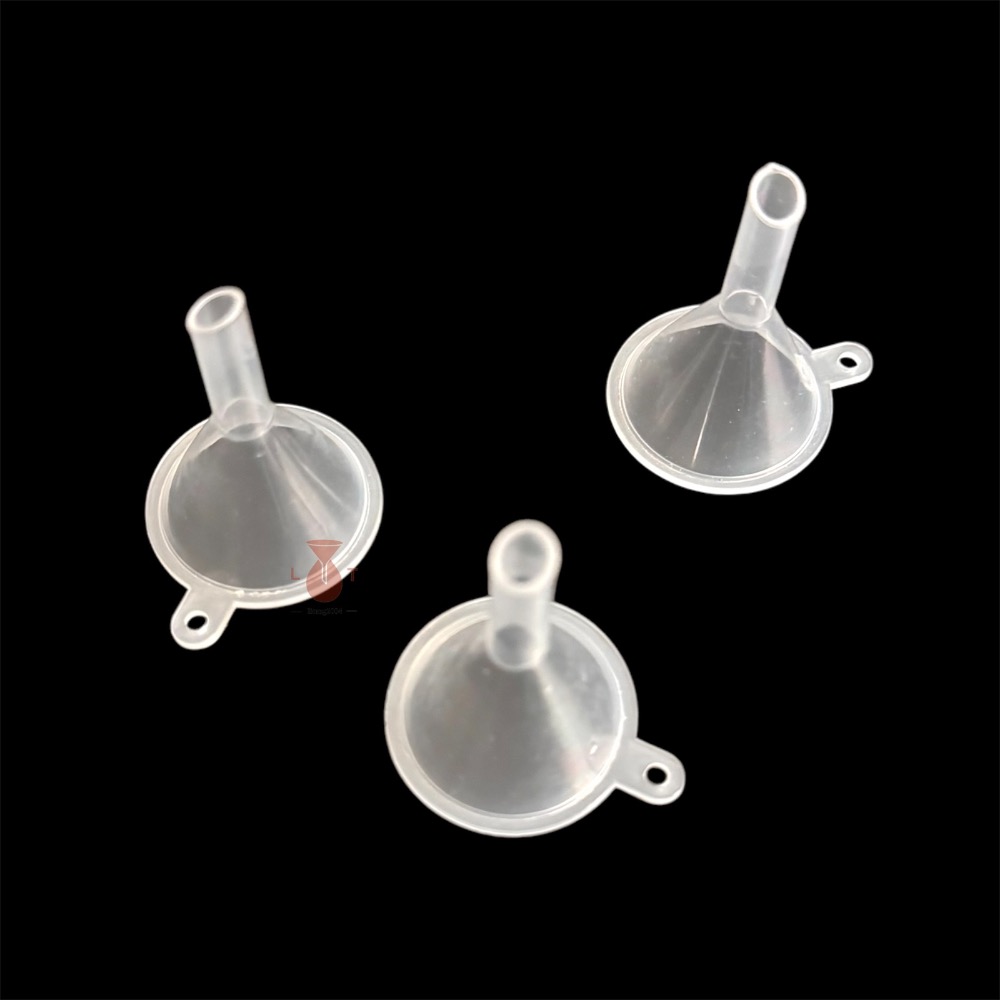 迷你漏斗 3cm 塑膠漏斗 小漏斗 精油 香水分裝器 分液漏斗 塑料漏斗 漏斗 過濾漏斗-細節圖2