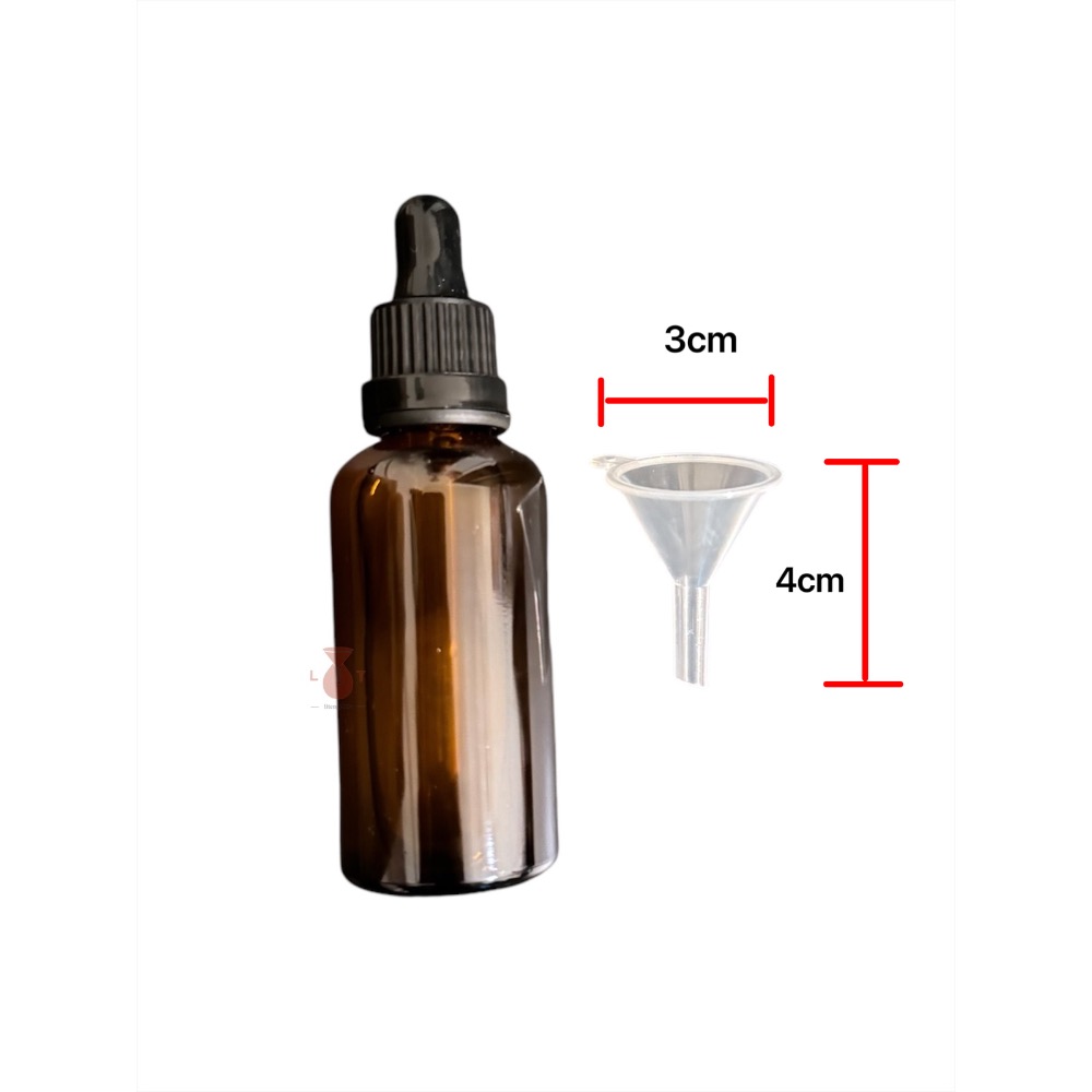 迷你漏斗 3cm 塑膠漏斗 小漏斗 精油 香水分裝器 分液漏斗 塑料漏斗 漏斗 過濾漏斗-細節圖4