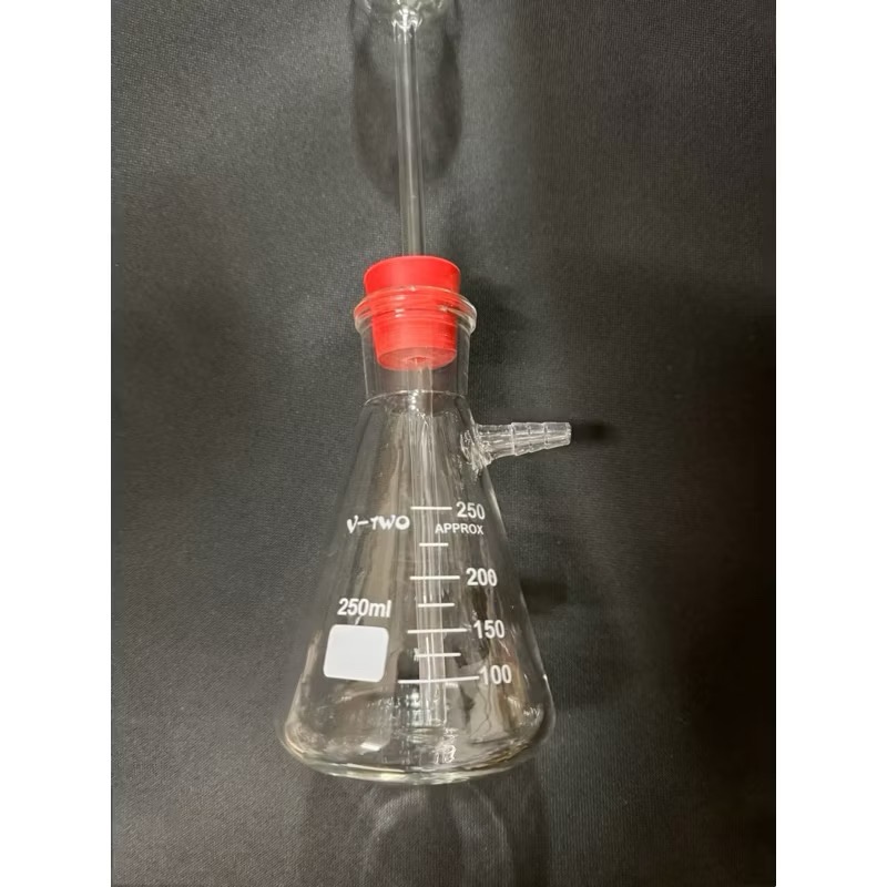 過濾瓶 抽氣瓶 薊頭漏斗 安全漏斗 二氧化碳製備實驗 橡皮塞 橡膠塞-細節圖2