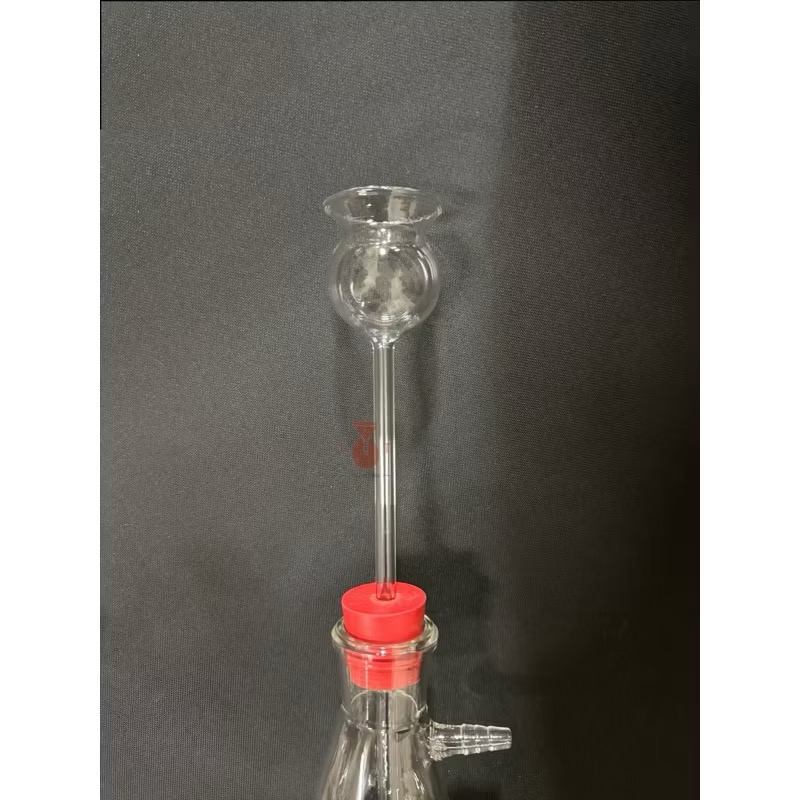 過濾瓶 抽氣瓶 薊頭漏斗 安全漏斗 二氧化碳製備實驗 橡皮塞 橡膠塞-細節圖3
