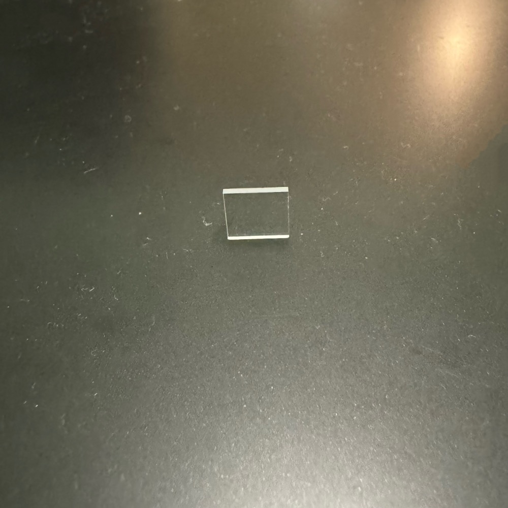 出清 石英玻璃片 耐高溫 厚1mm 石英片 玻璃片 正方形玻璃片-細節圖2