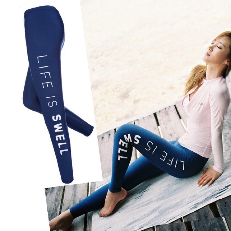 台灣現貨/高端新款速乾透氣防曬潛水褲/衝浪褲/浮潛褲/女運動速乾分體防曬沙灘褲/長褲/瑜伽褲/水母長褲001-細節圖5