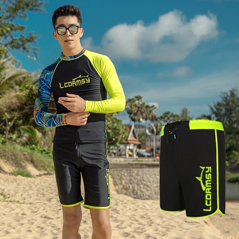 台灣現貨/高端新款韓版男女情侶泳衣水母上衣/運動長袖衝浪服上衣/防曬泳衣上衣/浮潛裝上衣-紫玉蘭/水母衣-細節圖8