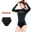 台灣現貨/高端新款韓版男女情侶泳衣水母上衣/運動長袖衝浪服上衣/防曬泳衣上衣/浮潛裝上衣-紫玉蘭/水母衣-規格圖9