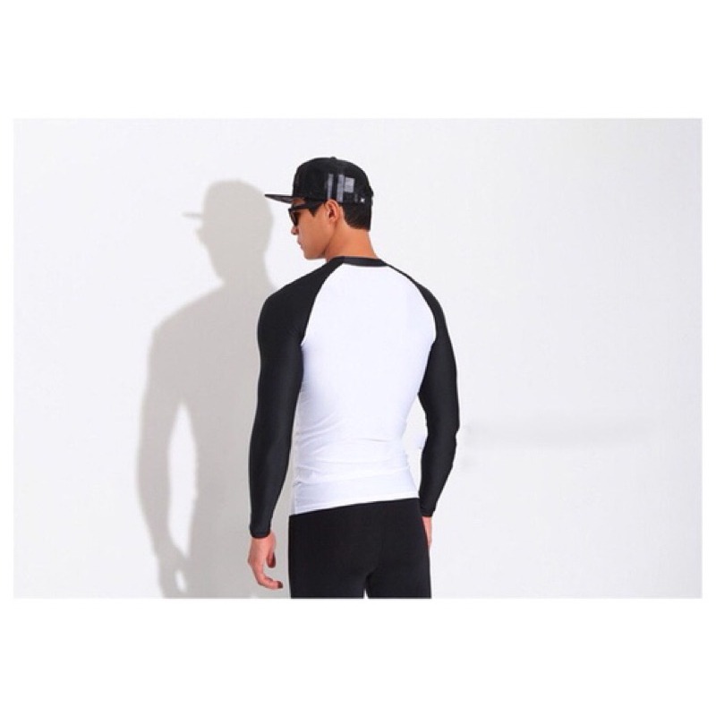 台灣現貨/高端新款韓版男女情侶泳衣水母上衣/親子運動長袖衝浪服上衣/防曬泳衣上衣/浮潛裝上衣-紫玉蘭/水母衣/現貨-細節圖6