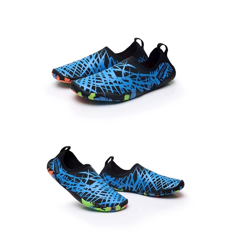 台灣現貨/男女厚底輕便舒適透氣墊運動沙灘鞋/涉水鞋/溯溪鞋/防滑鞋/游泳鞋/浮潛鞋/潛水鞋-紫玉蘭/4414-細節圖6