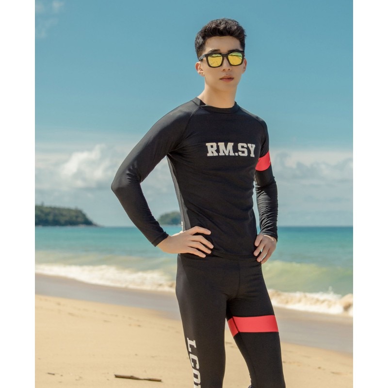 台灣現貨/高端/防曬潛水服/情侶潛浮服長袖泳衣水母衣水母服衝浪服男女速乾防曬衣/紫玉蘭-細節圖4