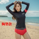 台灣現貨/高端/防曬潛水服/情侶潛浮服長袖泳衣水母衣水母服衝浪服男女速乾防曬衣/紫玉蘭-規格圖6