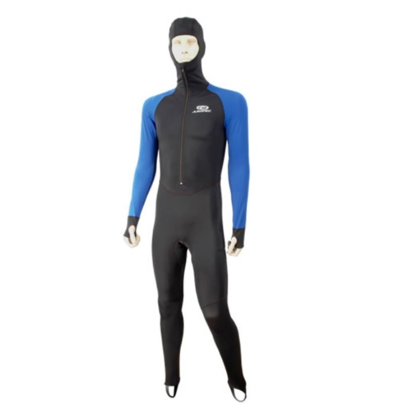 台灣現貨/【AROPEC】男款Lycra連身頭套防曬水母衣 – 紫玉蘭-細節圖2