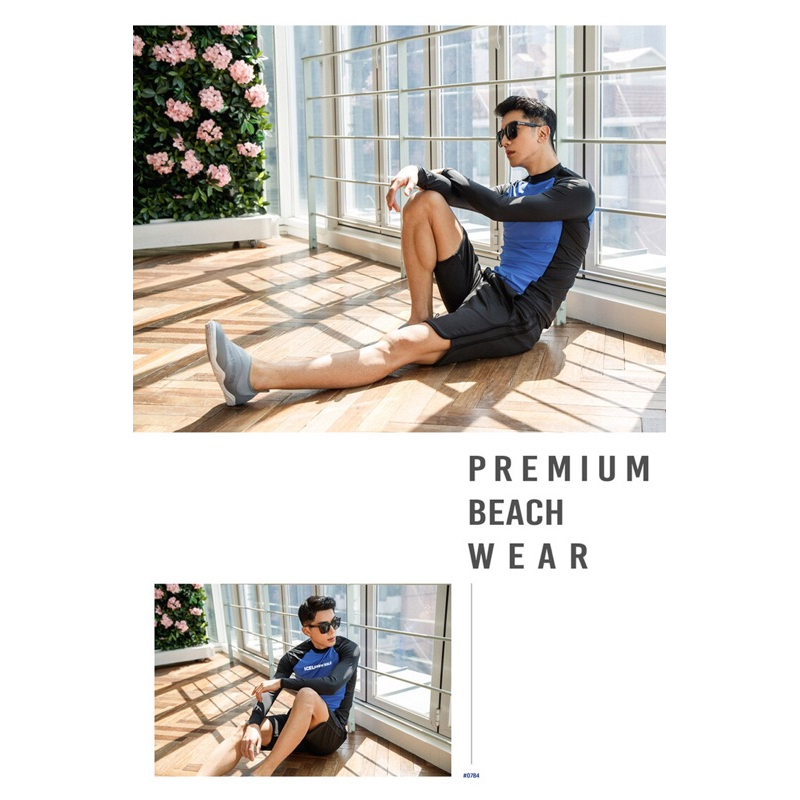 速乾材質水母衣/分體防曬長袖款泳衣/情侶男女衝浪浮潛套裝/潛水裝/防磨衣/紫玉蘭1967-細節圖7