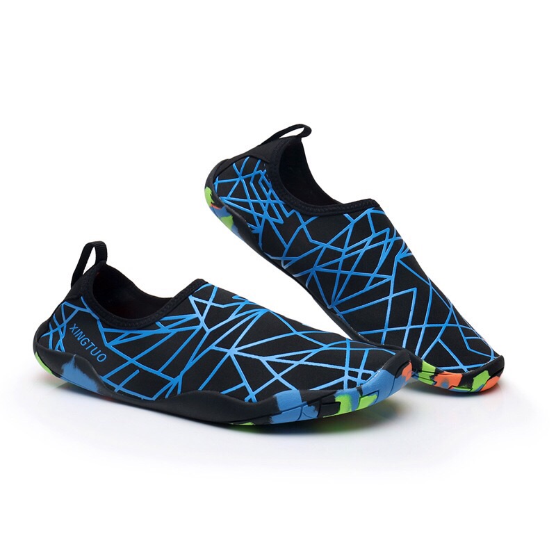 台灣現貨/男女厚底舒適透氣墊運動沙灘鞋/涉水鞋/溯溪鞋/輕便防滑鞋/游泳鞋/浮潛鞋/潛水鞋-紫玉蘭/4410-細節圖7