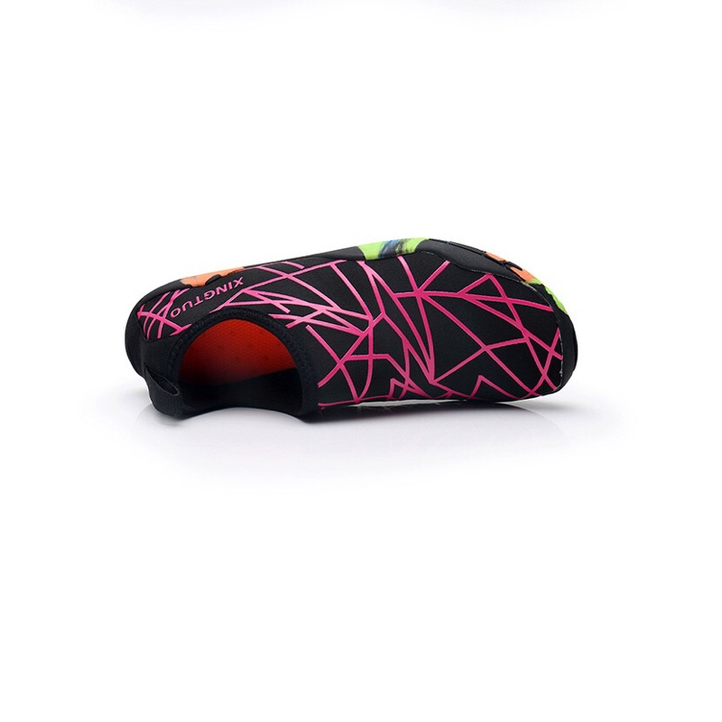 台灣現貨/男女厚底舒適透氣墊運動沙灘鞋/涉水鞋/溯溪鞋/輕便防滑鞋/游泳鞋/浮潛鞋/潛水鞋-紫玉蘭/4410-細節圖9