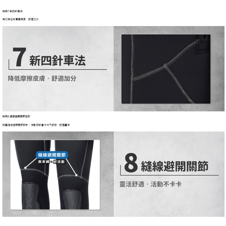 台灣現貨/【AROPEC】 5mm Neoprene超彈性半乾式長袖長褲連身防寒衣(女款) – 紫玉蘭-細節圖8