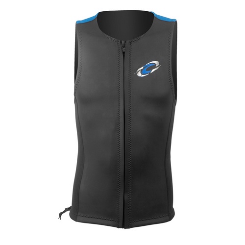 台灣現貨/【AROPEC】2mm Finemesh/Neoprene 前拉鍊式背心 – 紫玉蘭-細節圖2